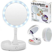 Зеркало с подсветкой и увеличением My Fold Away 988 LED