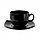 E8848 Чайный сервиз Luminarc Quadrato Black, 12 предметов, 6 персон, набор кружек с блюдцами, фото 2
