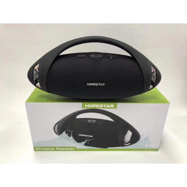 Портативная стерео колонка Hopestar H37 (Bluetooth, MP3, AUX, Mic)