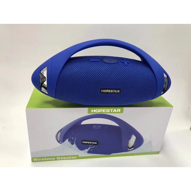 Портативная стерео колонка Hopestar H37 (Bluetooth, MP3, AUX, Mic) - фото 6 - id-p136316915