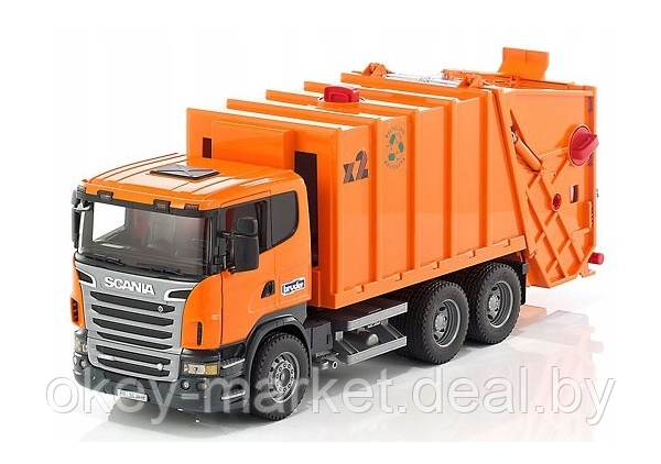 Игрушка Мусоровоз Scania Bruder (Брудер) 03560 - фото 1 - id-p136316959