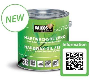 Масло с твердым воском SAICOS Ecoline Hardwax-Oil Zero 0,75л