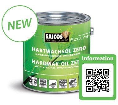 Масло с твердым воском SAICOS Ecoline Hardwax-Oil Zero 0,75л - фото 1 - id-p136317808