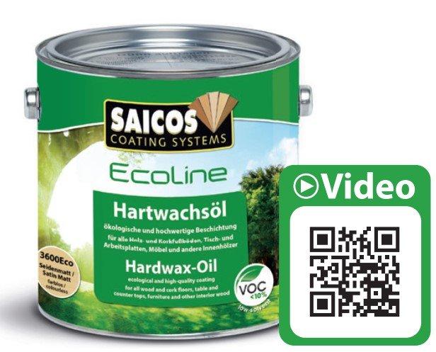 Масло с твердым воском SAICOS EcoLine Hartwashsol 0,75л