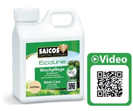 Чистящий концентрат для влажной уборки SAICOS EcoLine Wischpflegе 1л