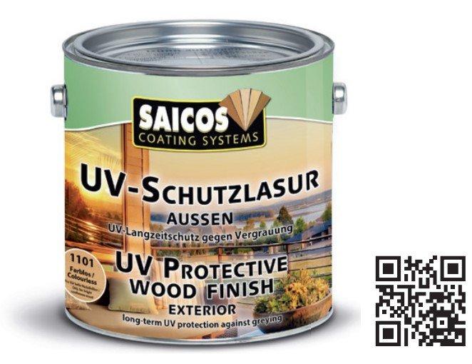 Защитная лазурь от ультрафиолетовых лучей SAICOS UV-schutzlazur aussen