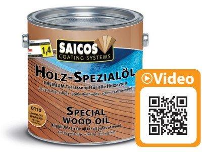 Специальное масло для древесины SAICOS Holz-Spezialol 0,75л - фото 1 - id-p136336727