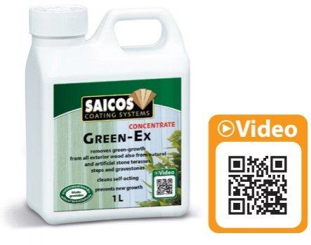 Концентрат для удаления зеленого налета SAICOS GRUN-EX Konzentrat 1л