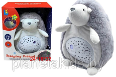 Детская игрушка - ночник "Ёжик с проектором" со световыми и звуковыми эффектами (BB666-5)