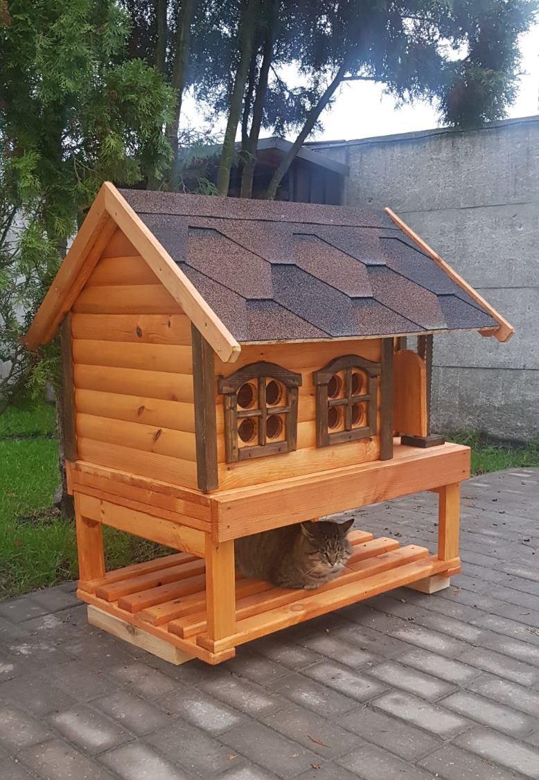 Дом для котов "Леопольд" (с нишей) - фото 4 - id-p136341999