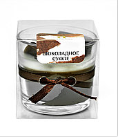 Свеча "Шоколадное суфле" десертная ароматическая, 60 г