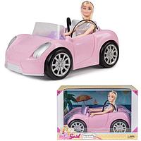 Кукла в розовом кабриолете Sariel, арт.8833