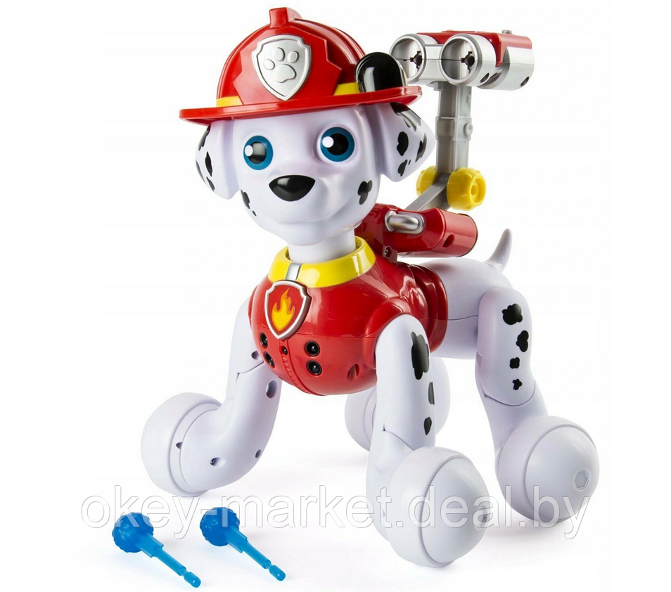 Интерактивный робот-щенок Щенячий патруль Zoomer Marshall - фото 3 - id-p66887945