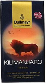 Кофе молотый Dallmayr Kilimanjaro 250г  100% высокогорная Арабика