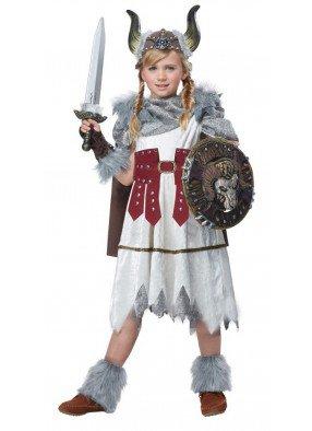 Карнавальный костюм Викинга на девочку детский