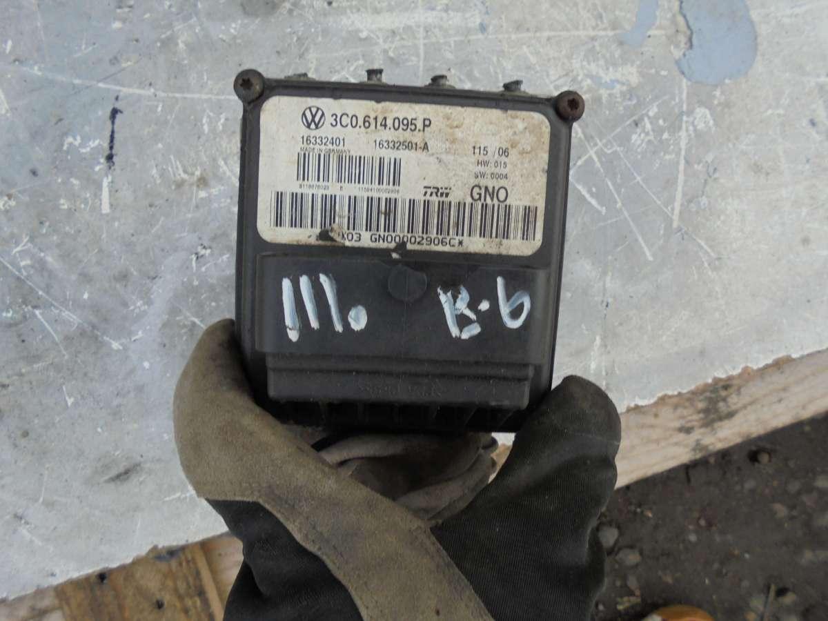 Блок АБС (ABS) 3C0614095P, Volkswagen Passat B6, Фольксваген Пассат Б6 2005-2010 гг.в.