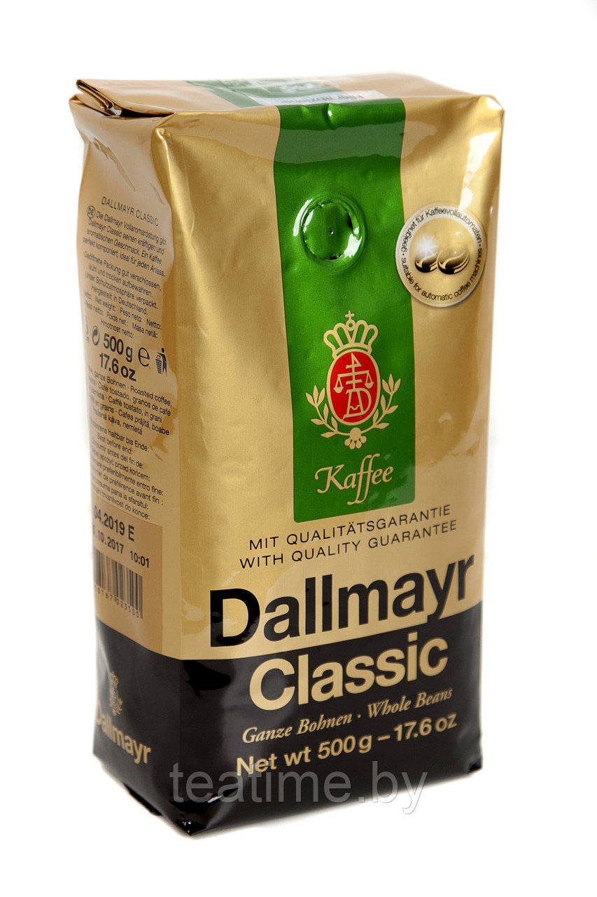 Кофе Dallmayr classic в зернах 500гр 65% Арабика; 35% Робуста - фото 1 - id-p136364466