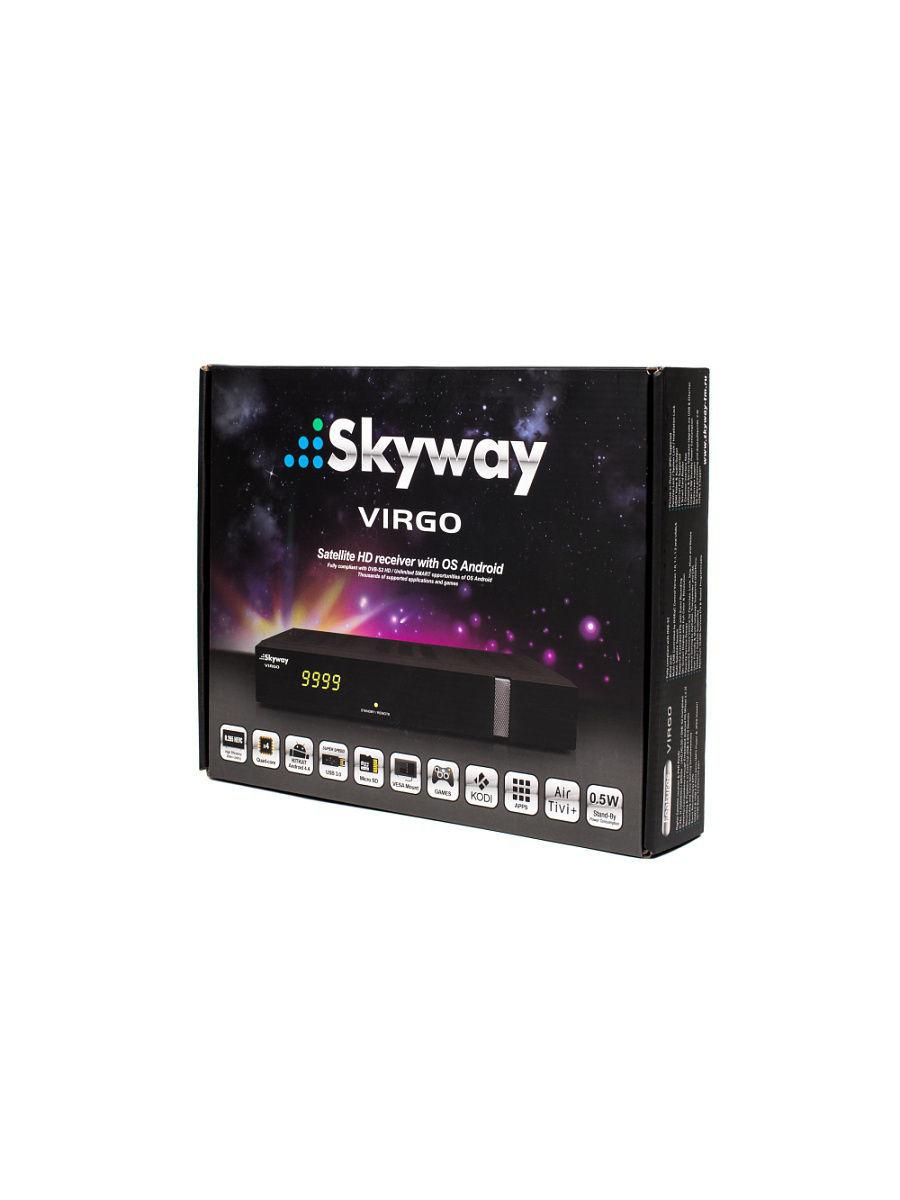 Skyway / Спутниковый 4K Ultra HD ресивер Skyway Virgo - фото 1 - id-p136379912