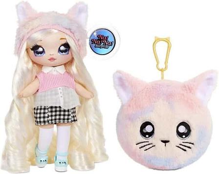 MGA Entertainment Мягкая кукла Na Na Na Surprise Кошка Паула Пурфект 4 серия 571728, фото 2