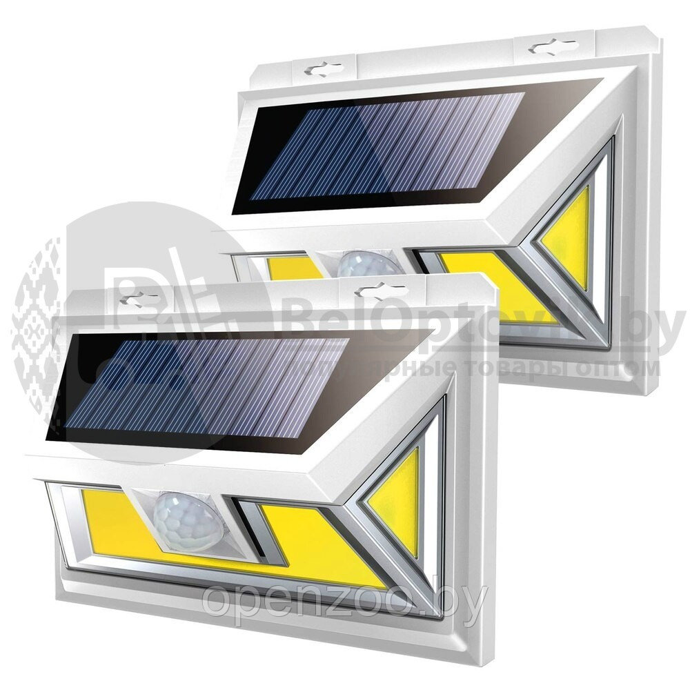 Уличный светодиодный светильник на солнечной батарее с датчиком движения ATOMIC Beam SunBlast, 74 LED, 2 - фото 6 - id-p136399656