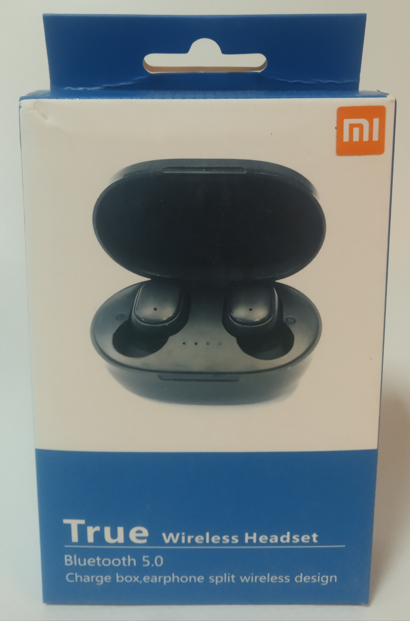 Беспроводные наушники Redmi AirDots (Mi True Wireless Earbuds Basic) Реплика БЕЛЫЕ - фото 2 - id-p136409612