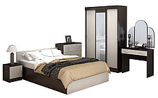 Модульная спальня Бася 5 + шкаф-купе Бостон (2 варианта цвета) фабрика Рикко, фото 3