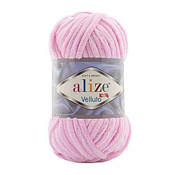 Пряжа Ализе Веллюто (Alize Velluto ) цвет 31 детский розовый