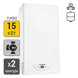 Газовый настенный котел Ariston HS X 15 FF NG