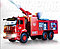 Металлич. инерц. пожарная машина  (звук, свет, вода, двери) 21 см Play Smart, фото 7