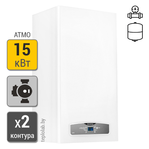 Газовый настенный котел Ariston Cares X 15 CF NG