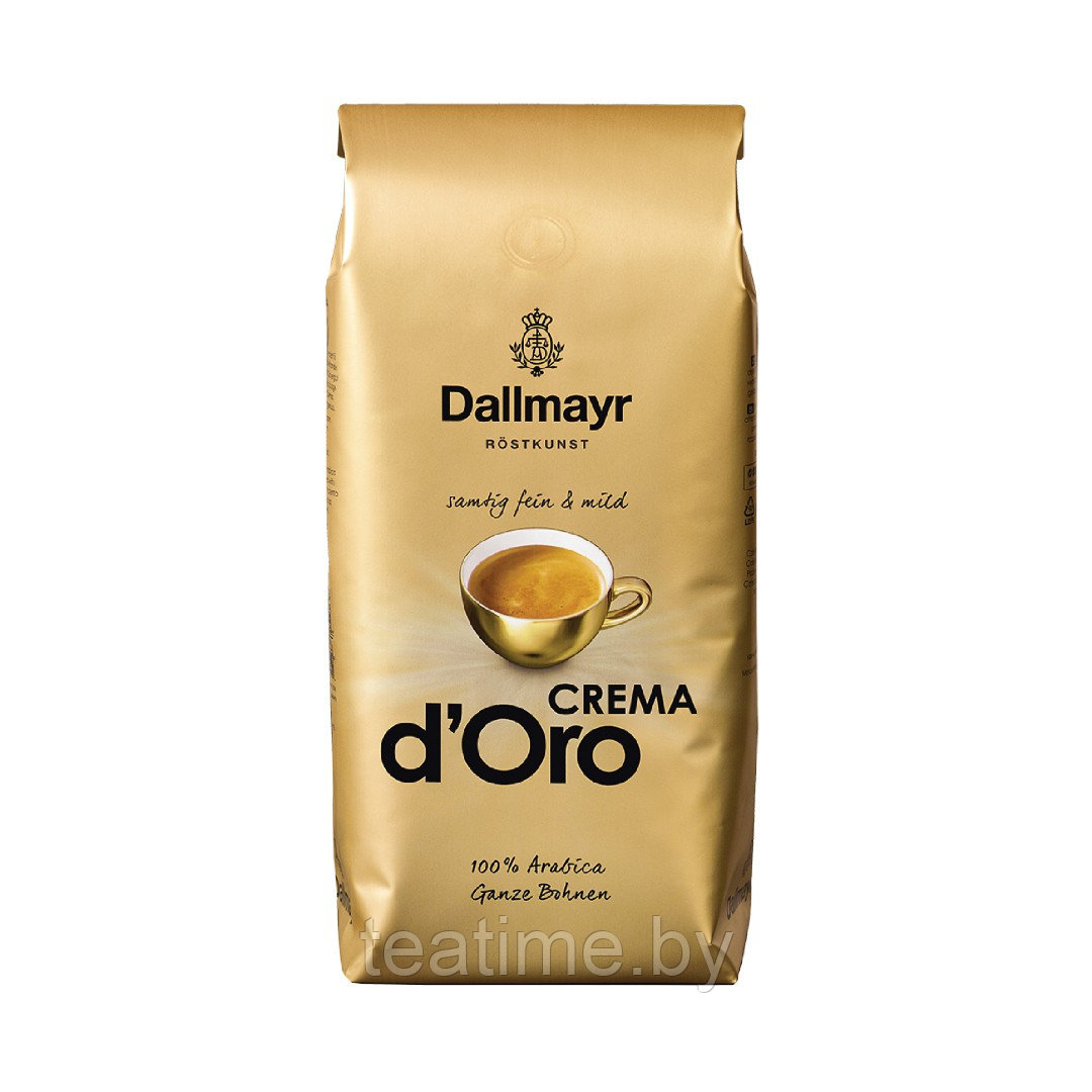 Кофе DALLMAYR "Crema d'Oro" 1000г зерно 100% Арабика