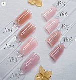 Гель Опция камуфлирующий молочно-розовый (холодный) самовыравнивающийся тон №6, 15 мл., фото 2