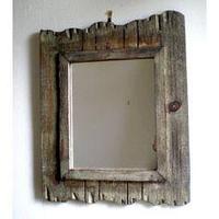 Зеркало настенное деревянное "Рустикальное №9"