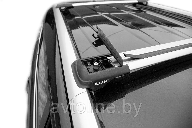 Багажник на крышу Lux Hunter для Renault Duster / Nissan Terrano 2015-2020 (светлый) - фото 3 - id-p136552646