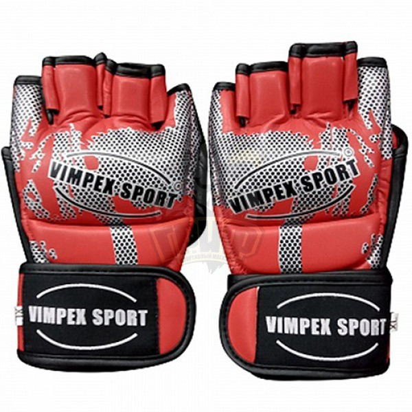 Перчатки для смешанных единоборств Vimpex Sport 6060 ПУ (арт. 6060)
