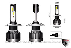 Лампа головного света со светодиодами CREE H1-Х1 60W/6000LM 9-32V (без вентилятора)