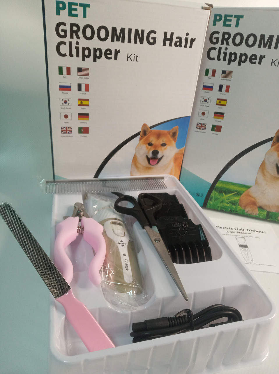Машинка для стрижки животных Grooming Hair Clipper - фото 2 - id-p136564488