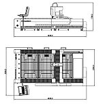 Волоконный лазер для резки металла TCL-Standard M 1530 (IPG 1000W), фото 4