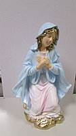 Дева Мария сувенир, гипс, 20*20*25 см цветной
