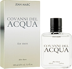 Лосьон после бритья COVANNI DEL ACQUA  Jean Marc