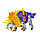 Бластер Dinobots "Трицератопс", 30 см, свет, звук, арт.SB376, фото 6