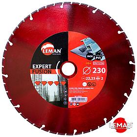 Алмазный диск по металлу 230х22,23 мм LEMAN EXPERT