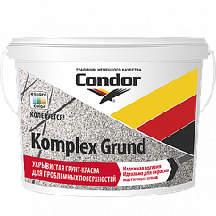 Komplex Grund. Укрывистая грунт-краска для проблемных поверхностей, 10 л (15 кг)