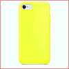 Чехол-накладка Silicon для Apple Iphone 7 / Iphone 8 ( желтый )