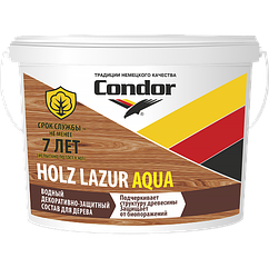 Holz Lazur Aqua. , 2,5 л (2,5 кг). Водный состав для декоративной отделки и защиты древесины