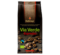 Кофе DALLMAYR Via Verde Espresso BIO зерно 1000г (80% Арабика; 20% Робуста)