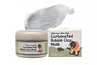 Elizavecca Очищающая кислородная маска на основе глины Milky Piggy Carbonated Bubble Clay Pack, 100 мл