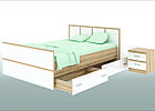 Кровать Сакура КР1400 с ящиками, фото 2