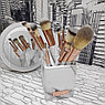 Набор кистей Premium класса с подставкой BH Signature Rose Gold  13 (кистей) Piece Brush Set Нежный мраморно -, фото 2