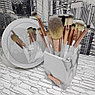 Набор кистей Premium класса с подставкой BH Signature Rose Gold  13 (кистей) Piece Brush Set Стильный чёрный с, фото 5